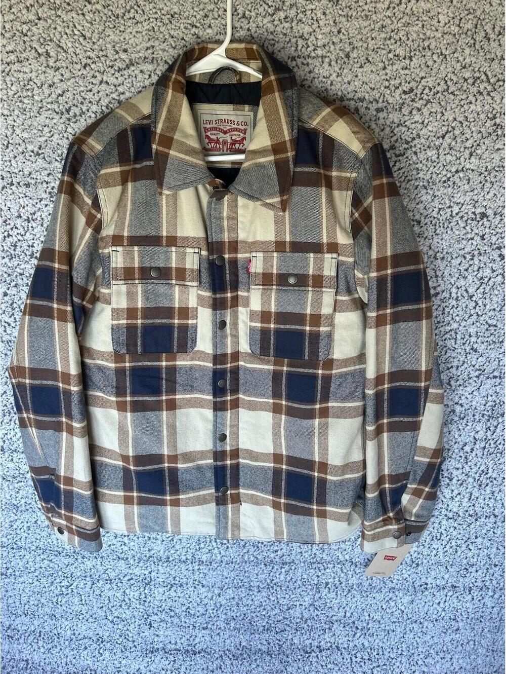 Levi's  Men's Midweight Shirt Jacket Sz Small $140 NWT